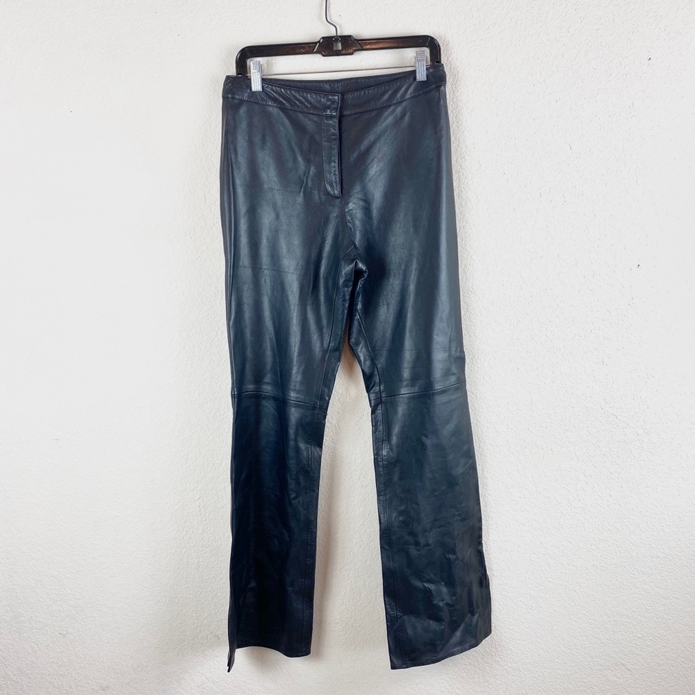 Cache | Black Leather Pants - image 1